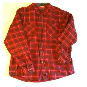 Wrangler plaid shirt